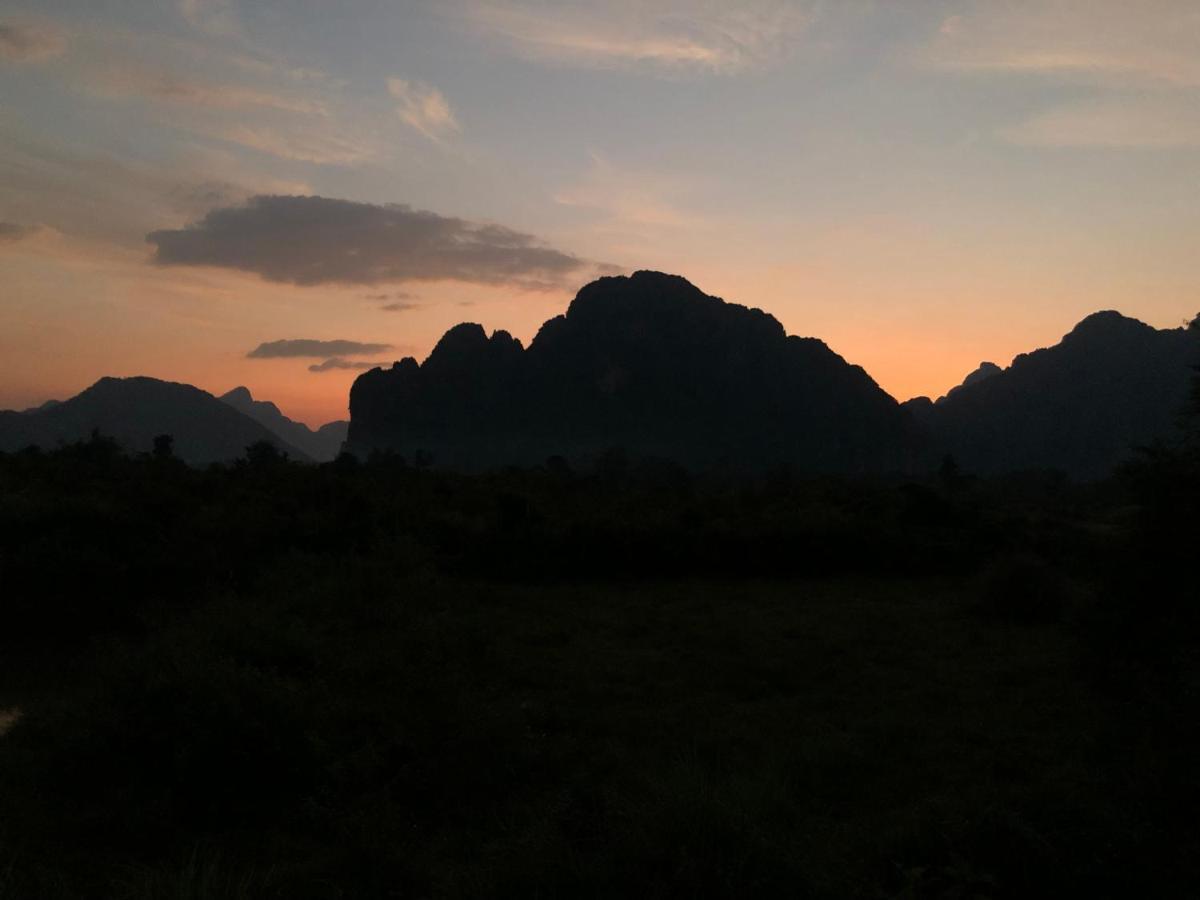 Jungle Paradise Vangvieng - Bungalows Vangviang Kültér fotó