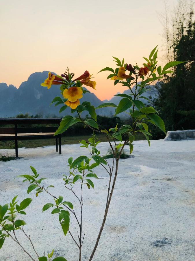 Jungle Paradise Vangvieng - Bungalows Vangviang Kültér fotó
