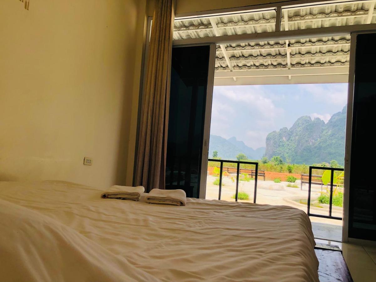 Jungle Paradise Vangvieng - Bungalows Vangviang Kültér fotó