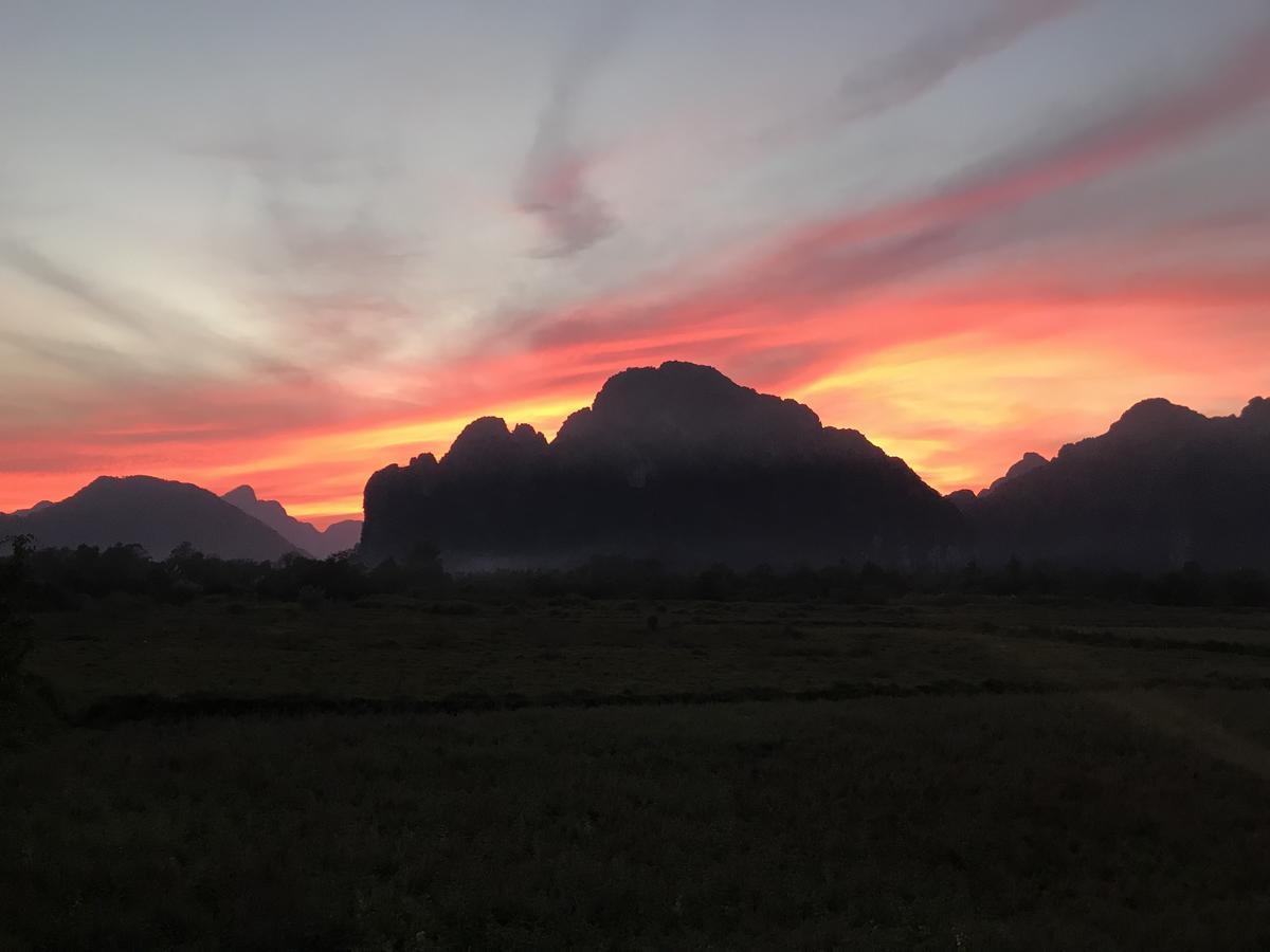 Jungle Paradise Vangvieng - Bungalows Vangviang Kültér fotó