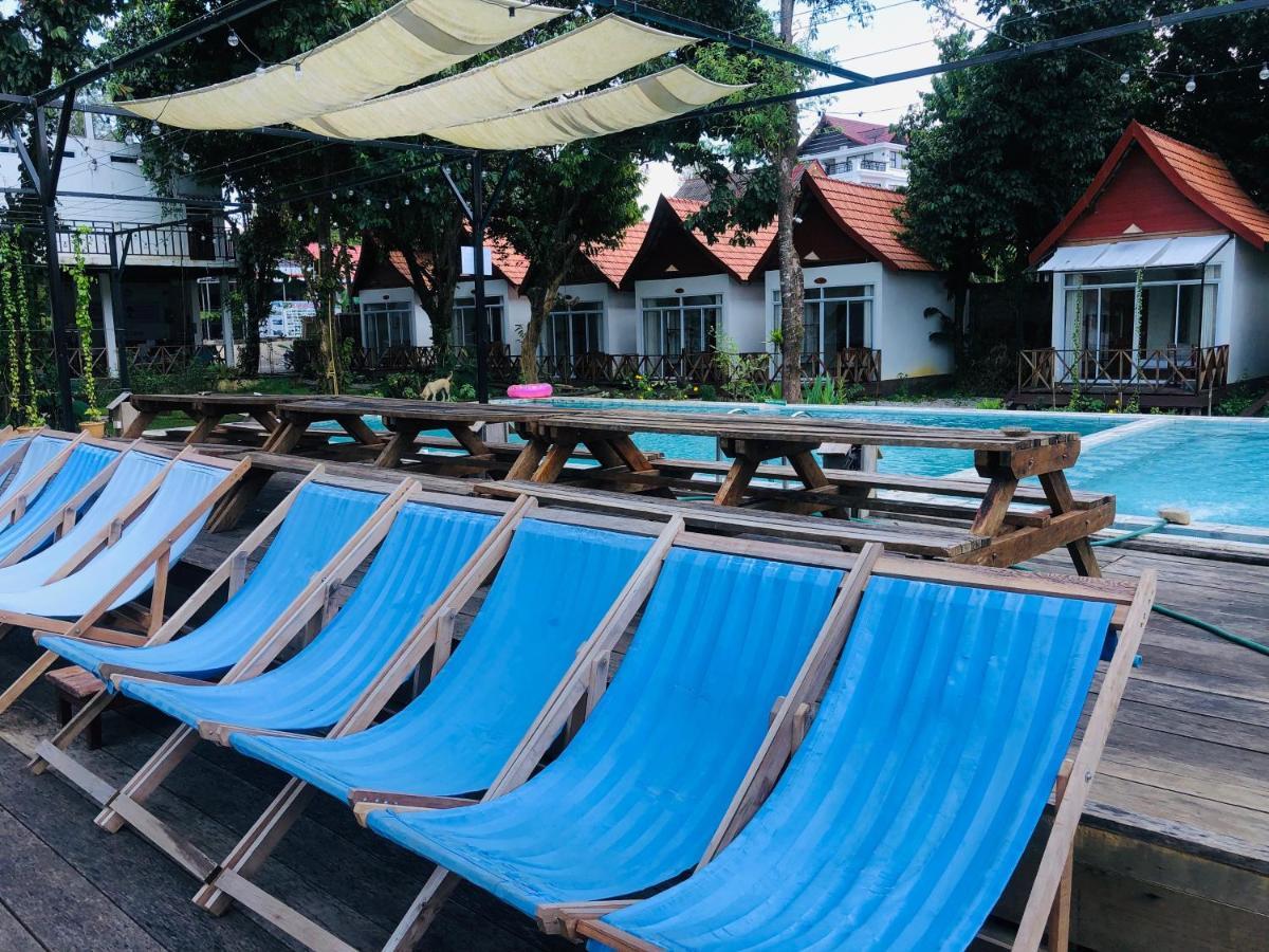 Jungle Paradise Vangvieng - Bungalows Vangviang Kültér fotó