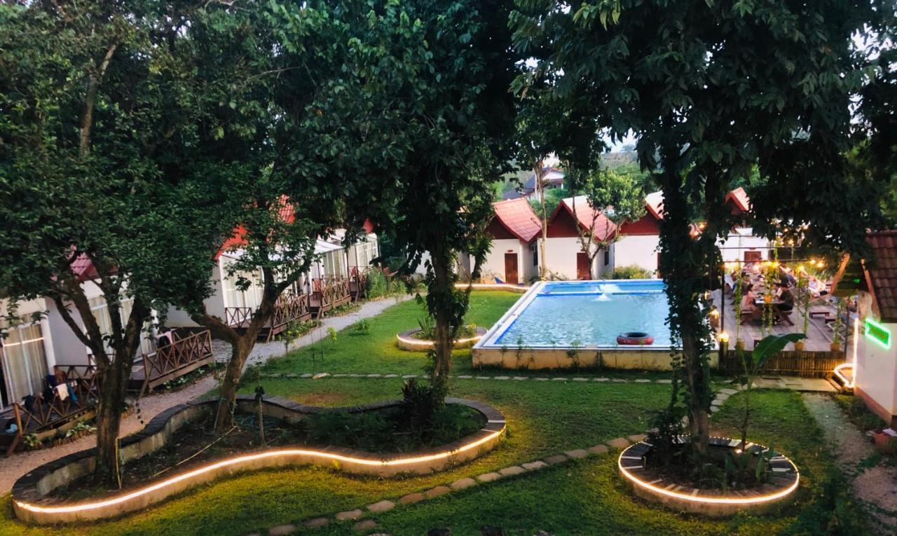 Jungle Paradise Vangvieng - Bungalows Vangviang Kültér fotó