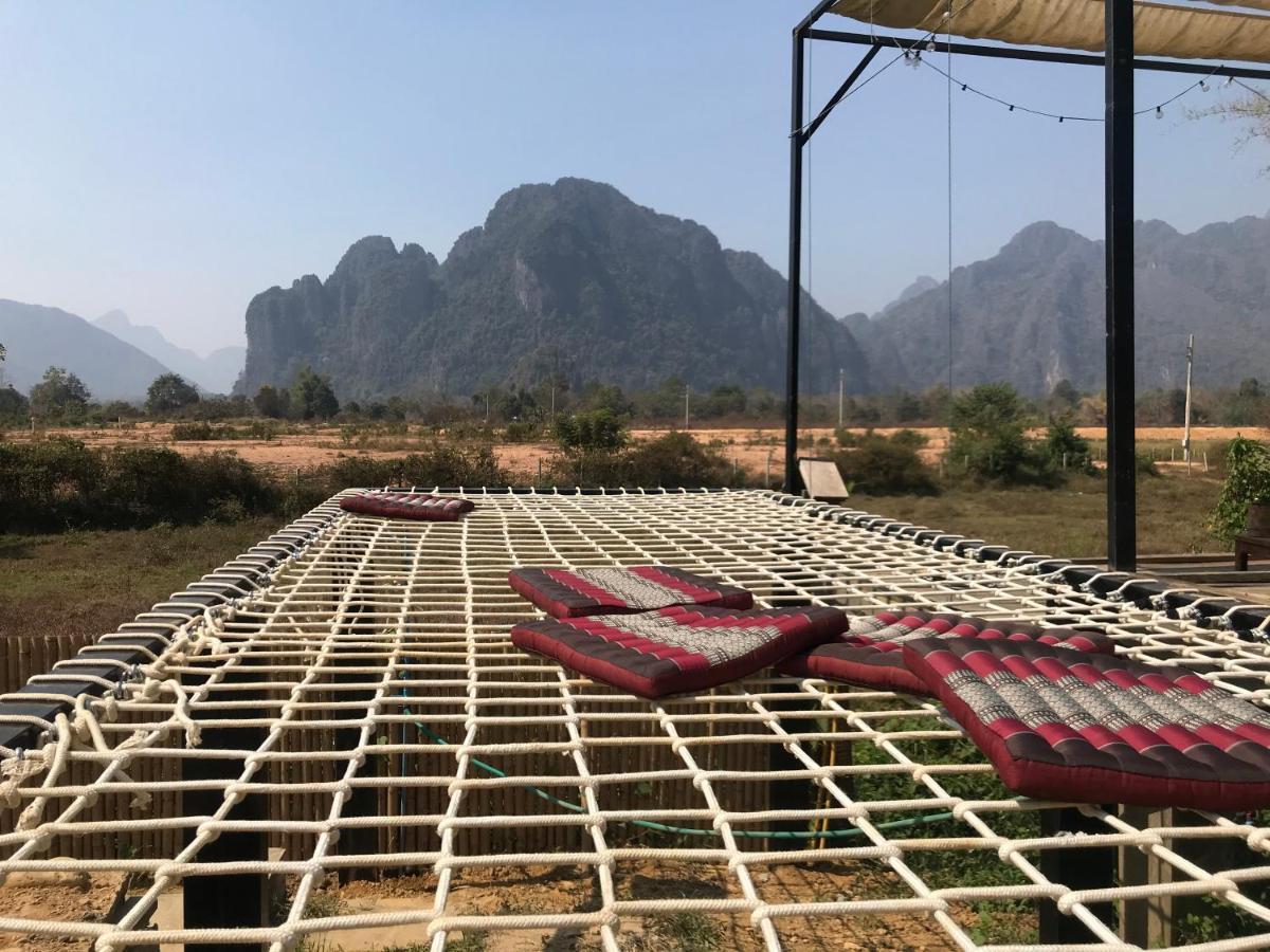 Jungle Paradise Vangvieng - Bungalows Vangviang Kültér fotó